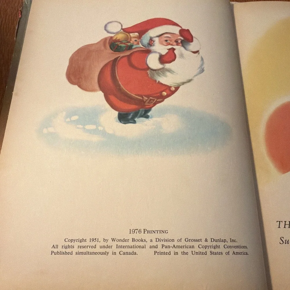 Vtg 1960's‎ Wonder Books Merry Christmas Mr. Snoman & December Is For Christmas